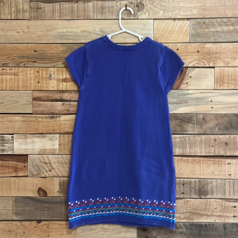 Carter’s Girls Shortsleeved Sweater Dress with Front Pockets! - Picture 2 of 4